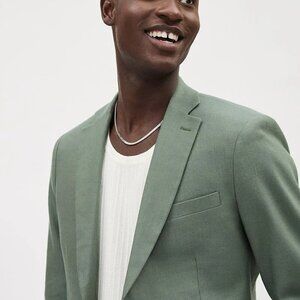 Slim Fit Stretch Linen Suit